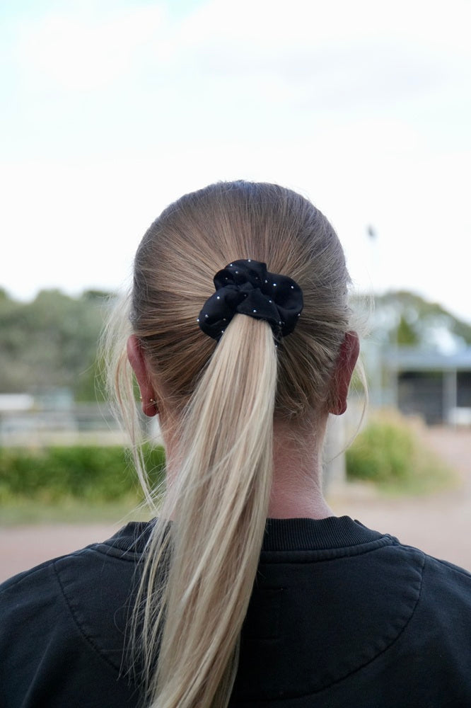 Rhinestone Scrunchie