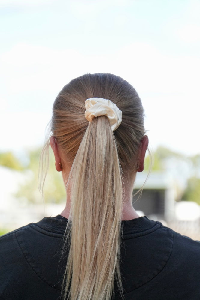 Rhinestone Scrunchie