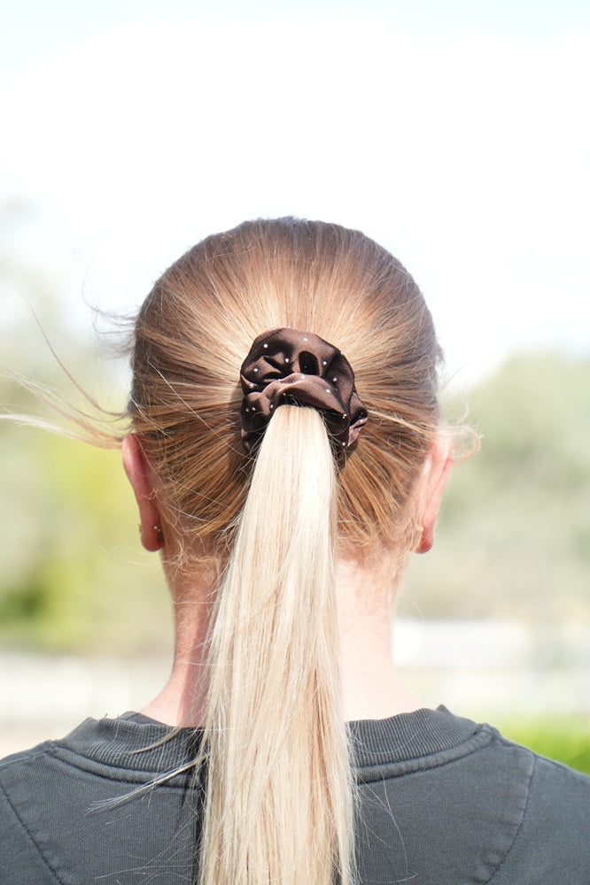 Rhinestone Scrunchie