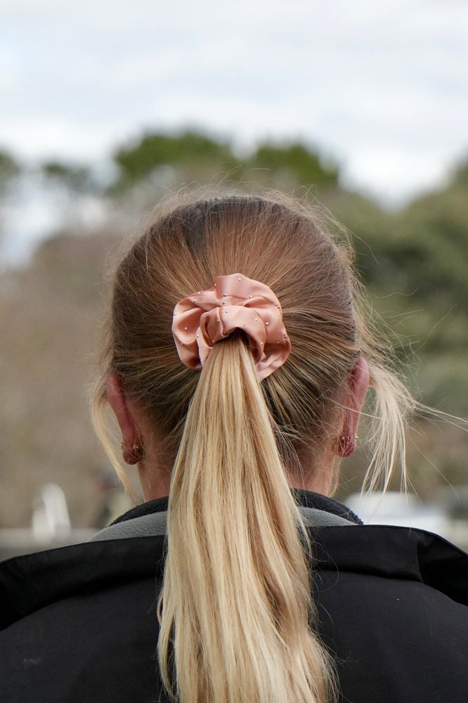 Rhinestone Scrunchie